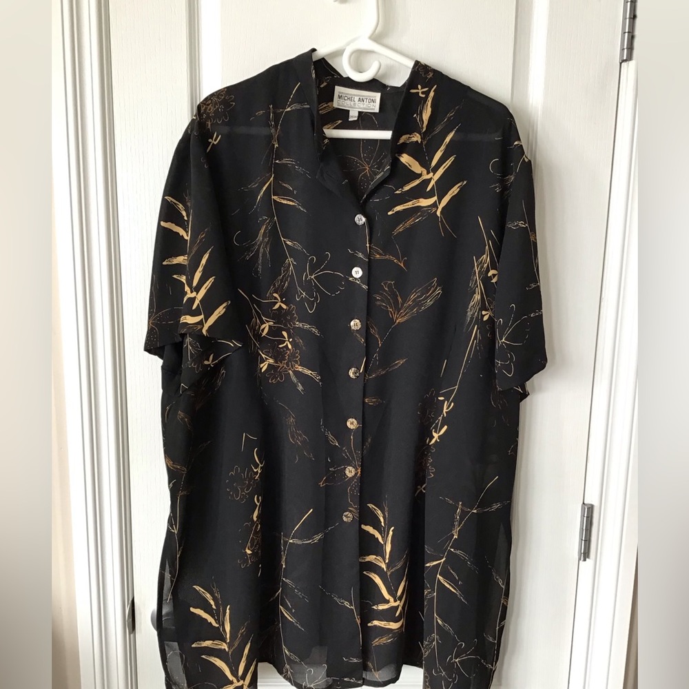 Plus Size Michel Antoni Blouse